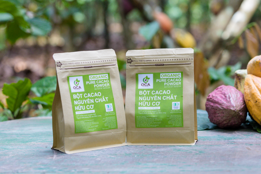 Bột cacao hữu cơ nguyên chất chuẩn JAS của OCA Việt Nhật