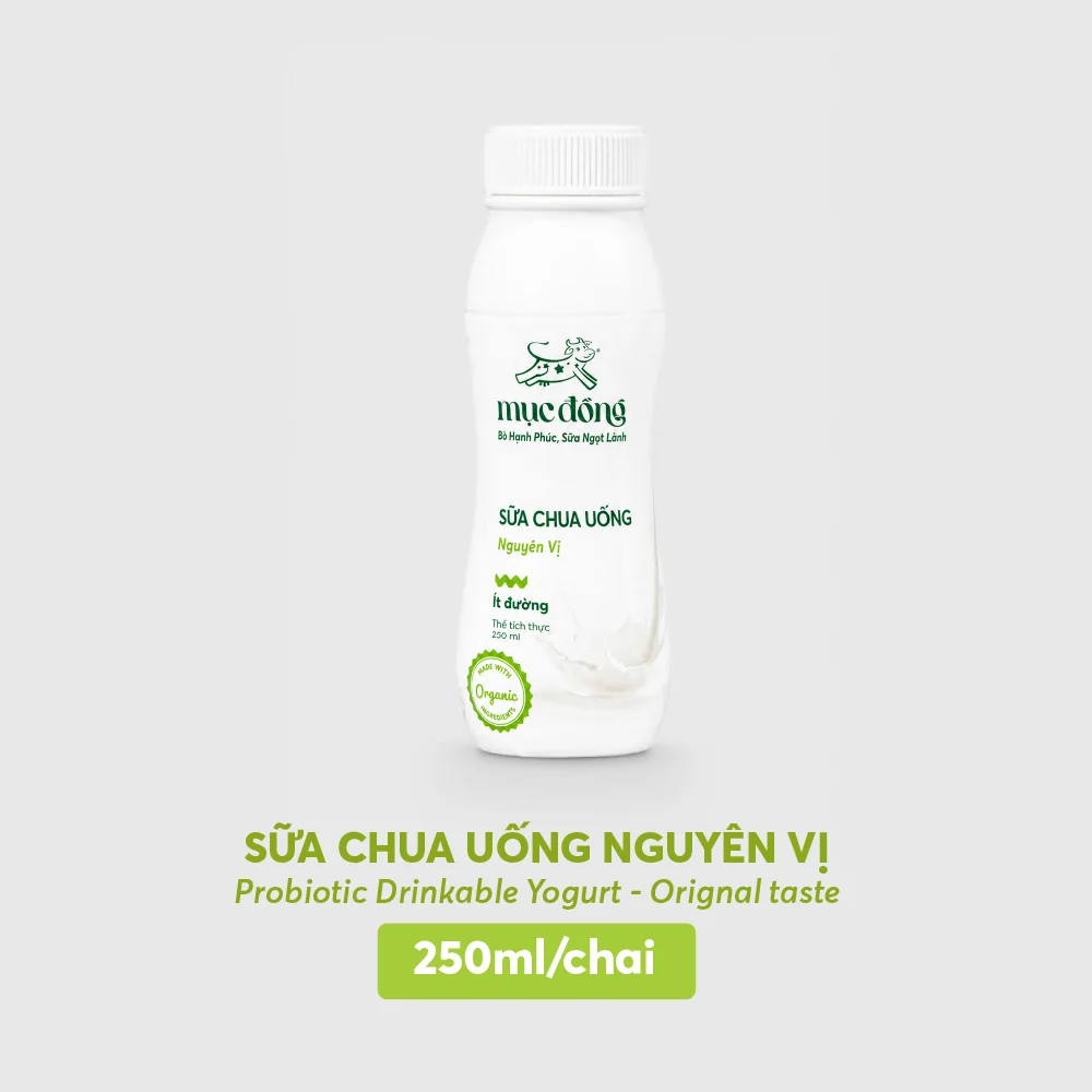 Sữa chua uống nguyên vị Mục Đồng