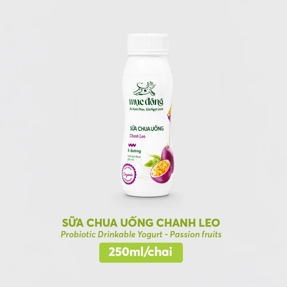Sữa chua uống chanh leo Mục Đồng