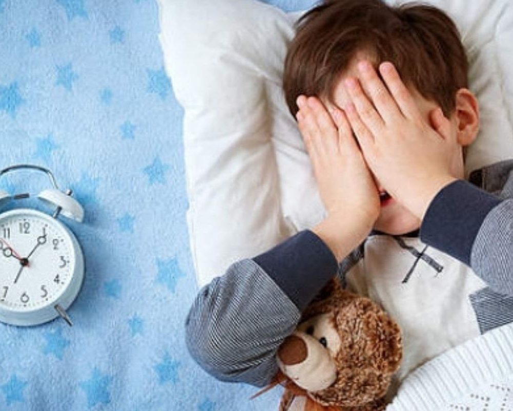 trẻ em mất ngủ